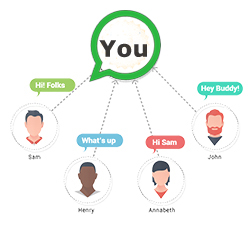 Best tool to be in touch with your members Tool to be in touch with customer and help in their growth.